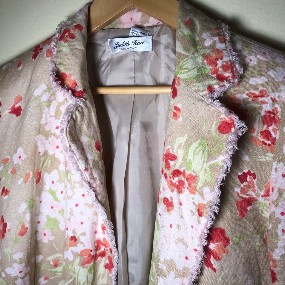 Judith Hart Pink Spring Blazer